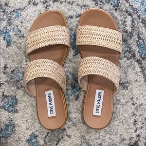 Steve Madden Dual Woven Slide Sandal